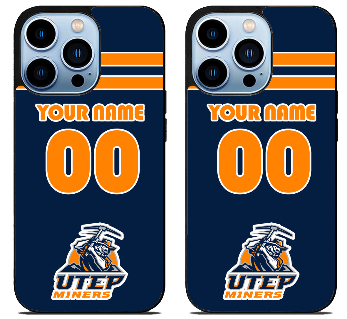 Custom Personalized UTEP Miners iPhone 15 Pro | iPhone 15 Pro Max Case