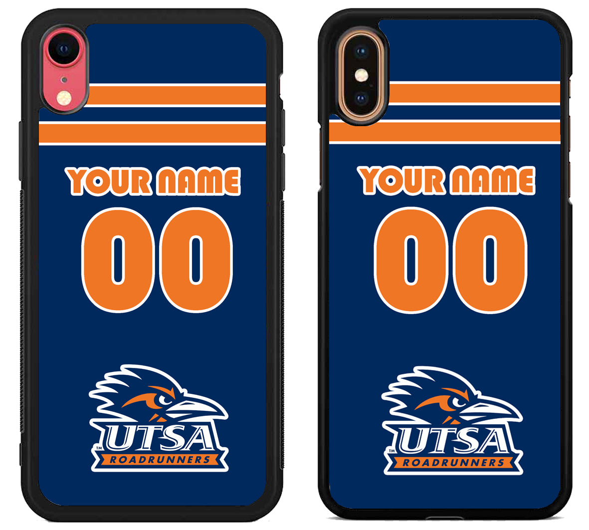 Custom Personalized UTSA Roadrunners iPhone X | Xs | Xr | Xs Max Case