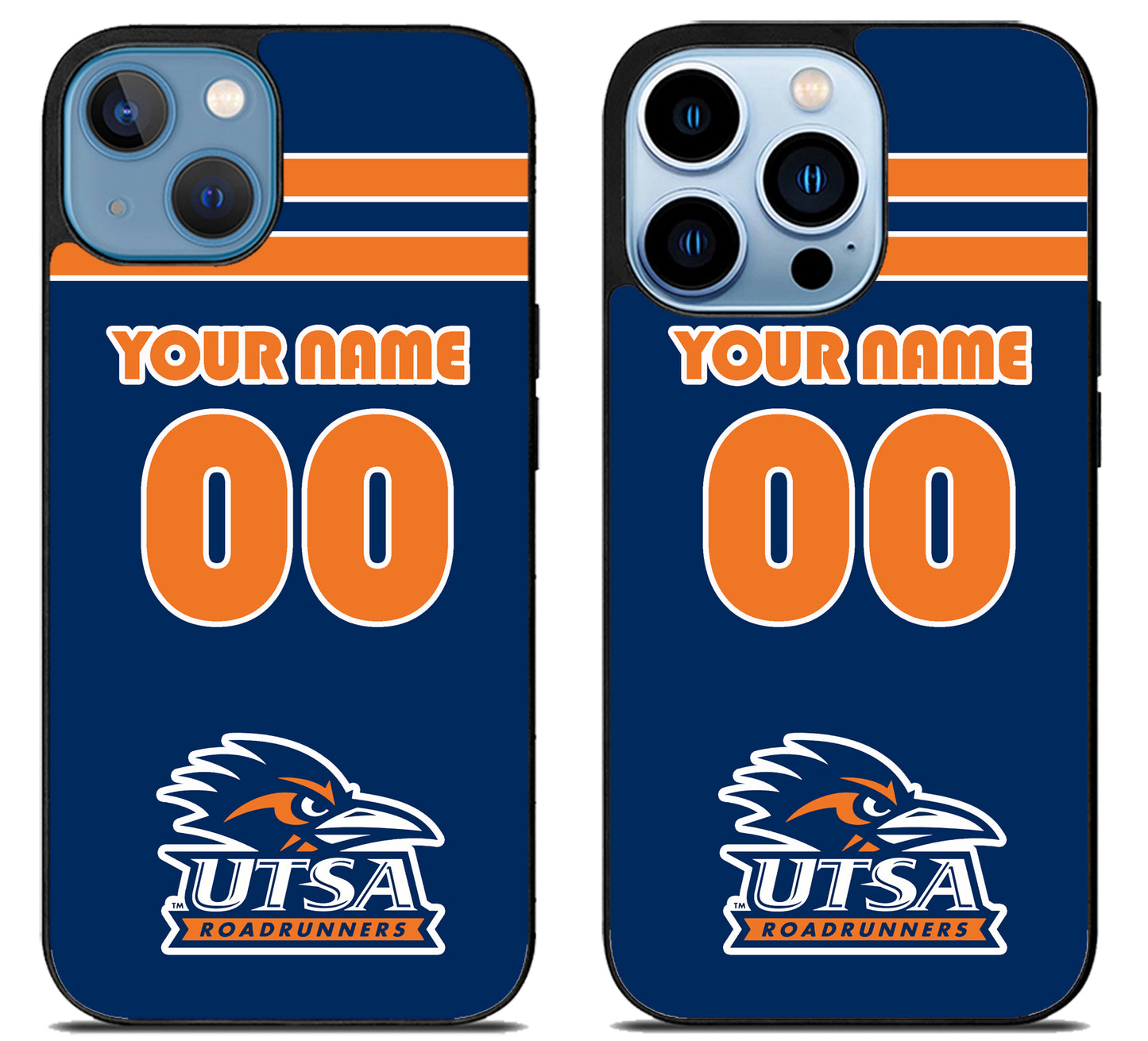 Custom Personalized UTSA Roadrunners iPhone 13 | 13 Mini | 13 Pro | 13 Pro Max Case