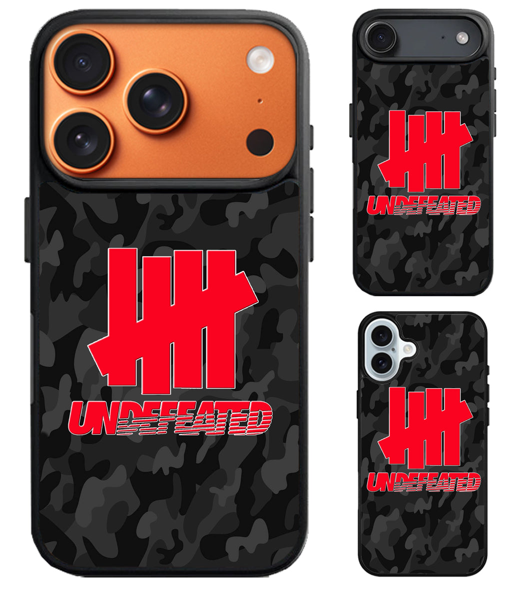 Undefeated Black Camo iPhone Air | iPhone 17 | 17 Pro | 17 Pro Max Case