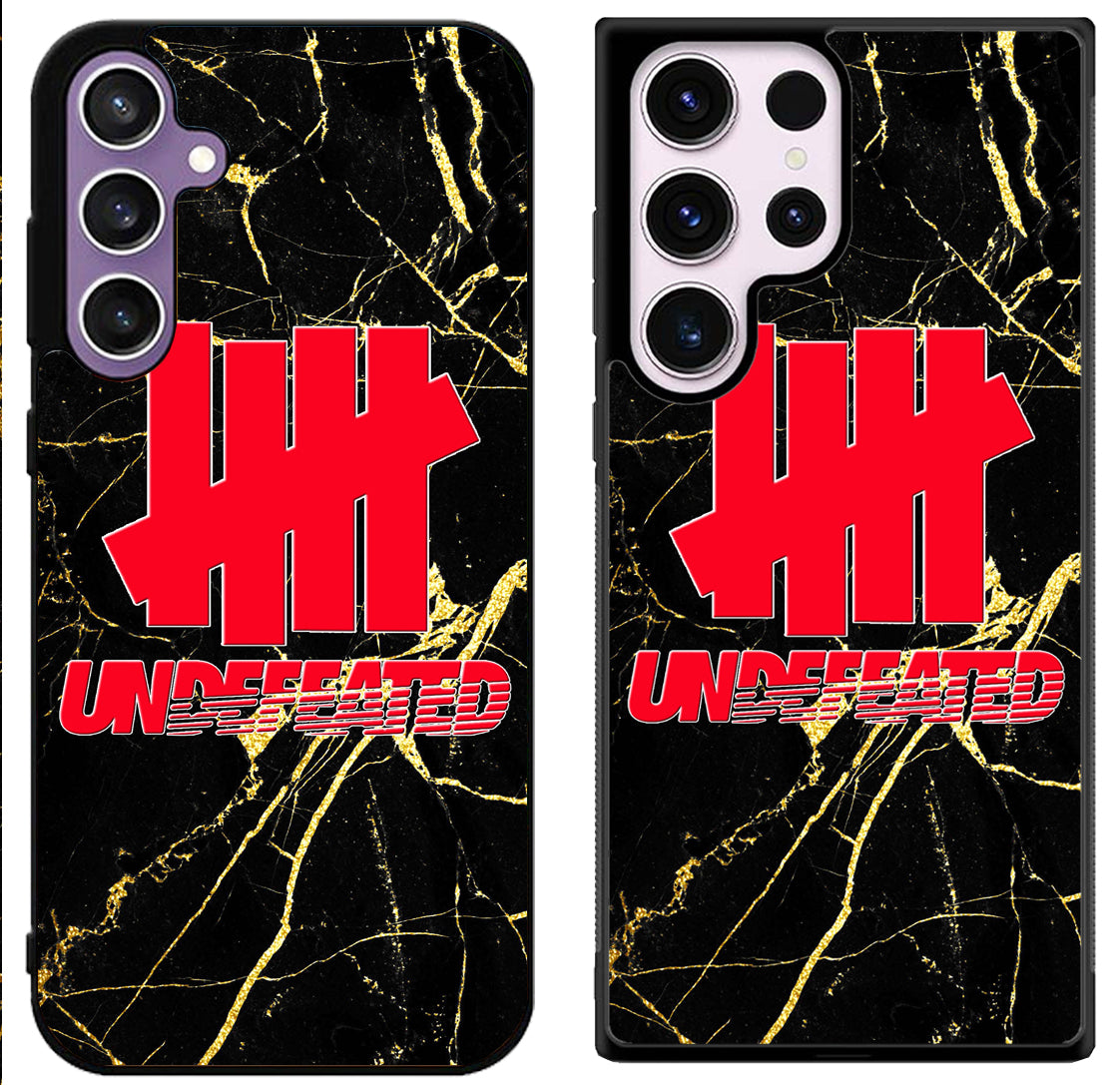 Undefeated Black Marble Samsung Galaxy S24 | S24+ | S24 Ultra Case