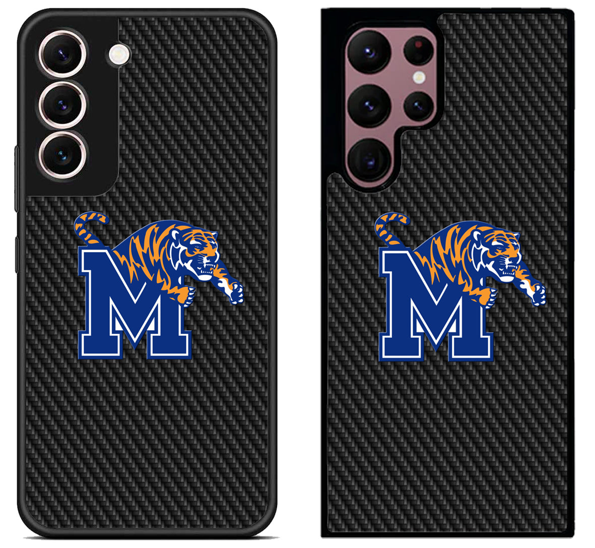 University Memphis Tigers Carbon Samsung Galaxy S22 | S22+ | S22 Ultra Case