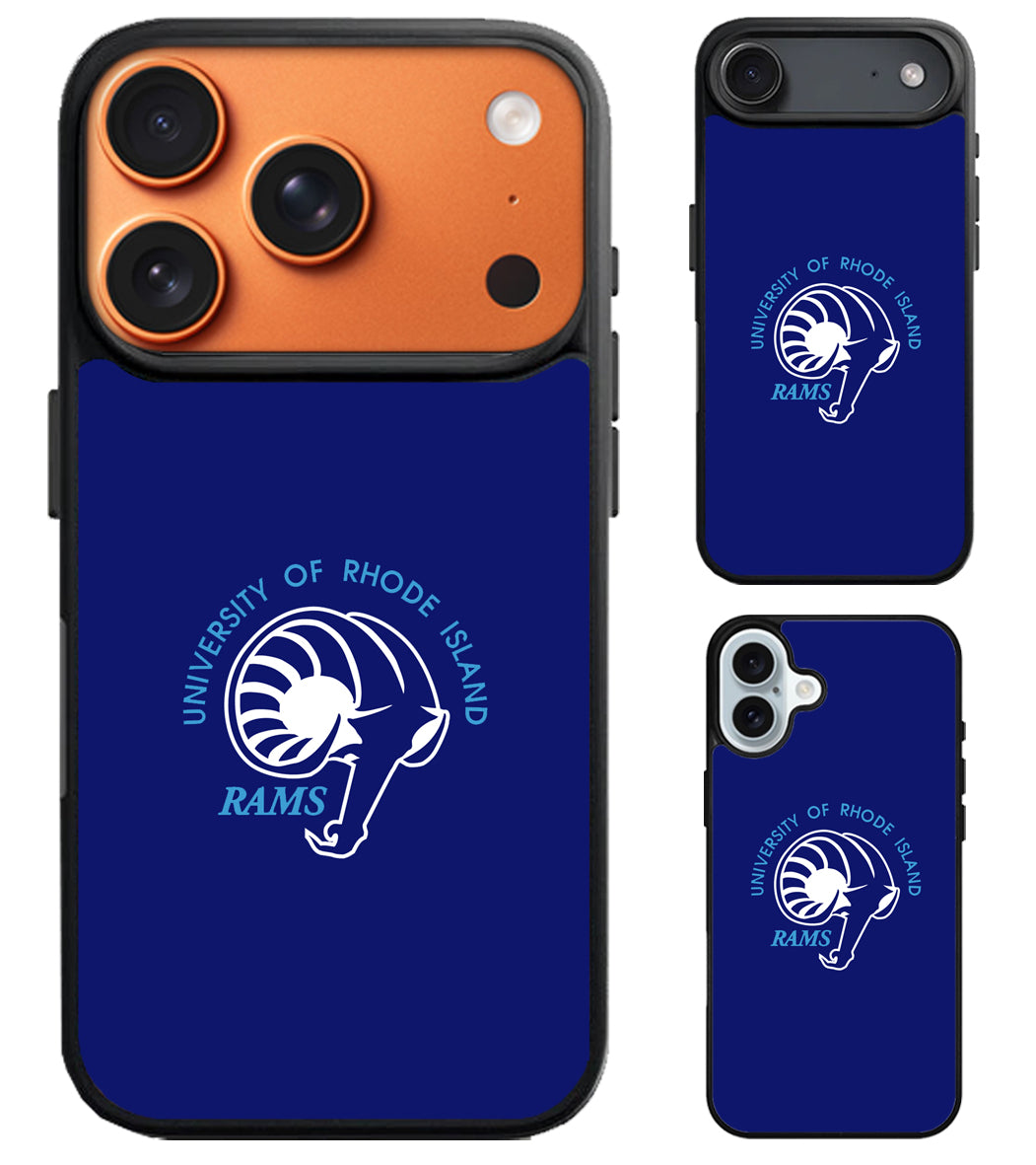 University of Rodhe Island Rams iPhone Air | iPhone 17 | 17 Pro | 17 Pro Max Case