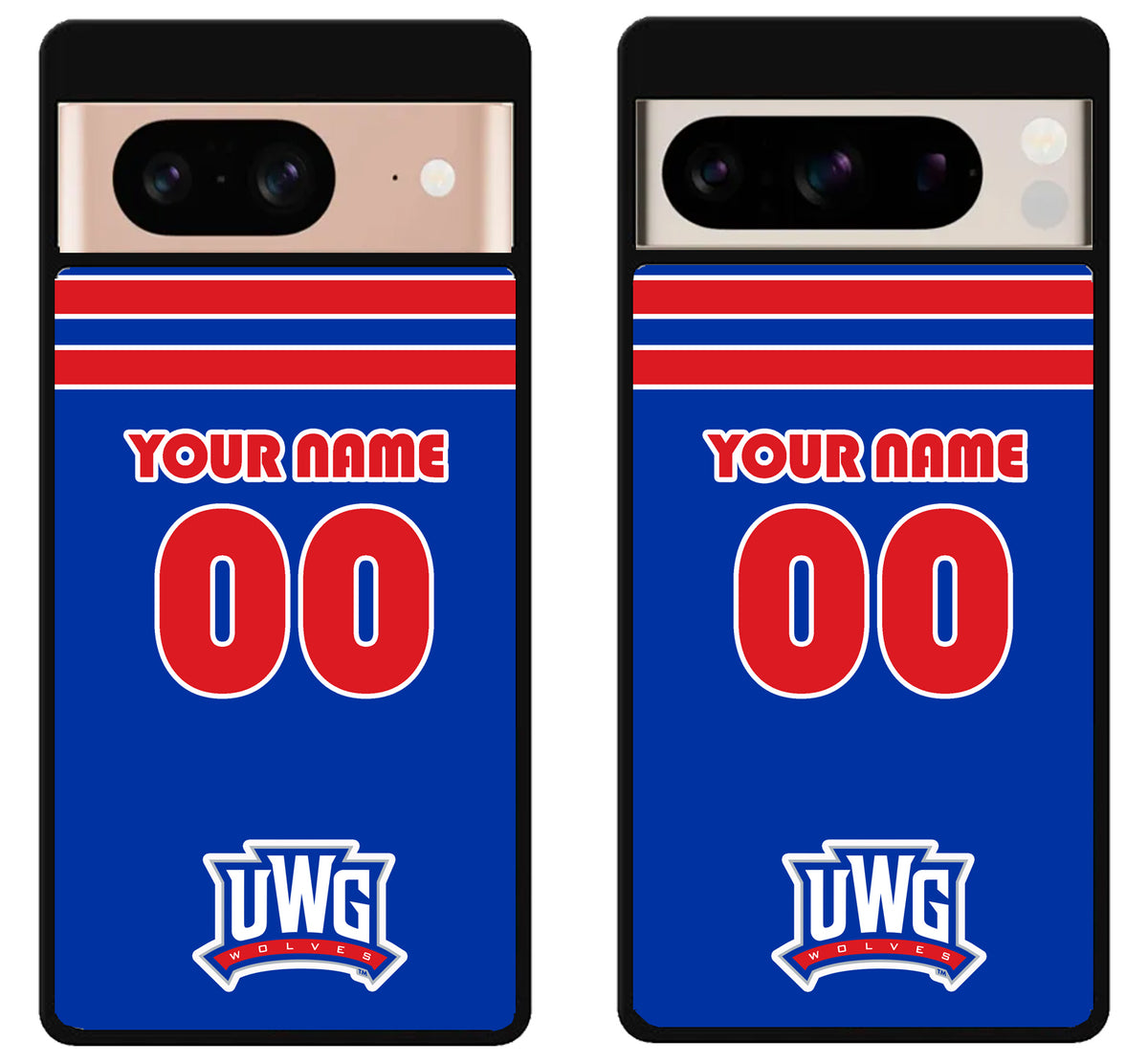 Custom Personalized University of West Georgia Wolves Google Pixel 8 | 8 Pro Case