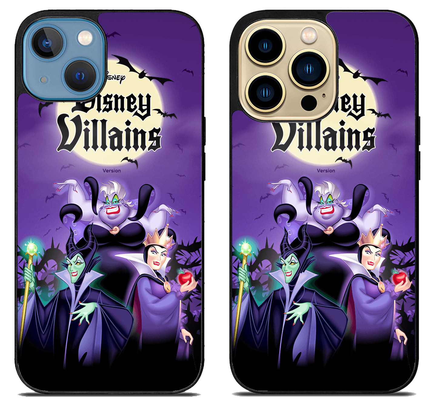 Ursula Disney Villains Wallpaper iPhone 14 | 14 Plus | 14 Pro | 14 Pro Max Case