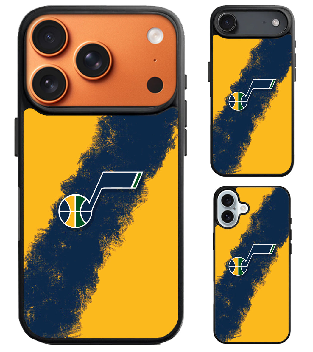 Utah Jazz NBA iPhone Air | iPhone 17 | 17 Pro | 17 Pro Max Case