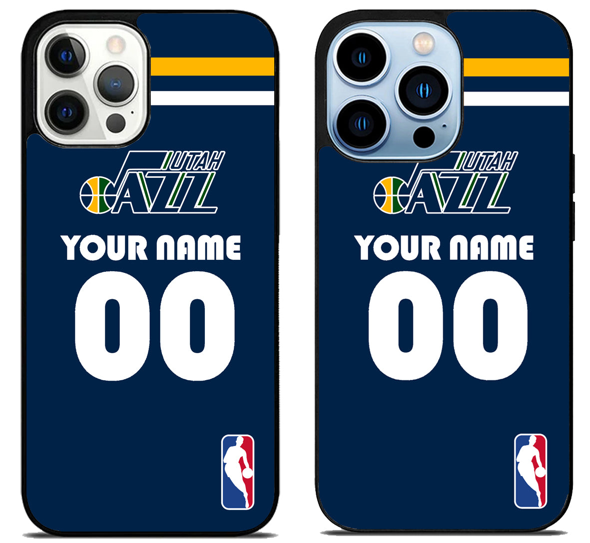 Custom Personalized Utah Jazz NBA iPhone 15 Pro | iPhone 15 Pro Max Case