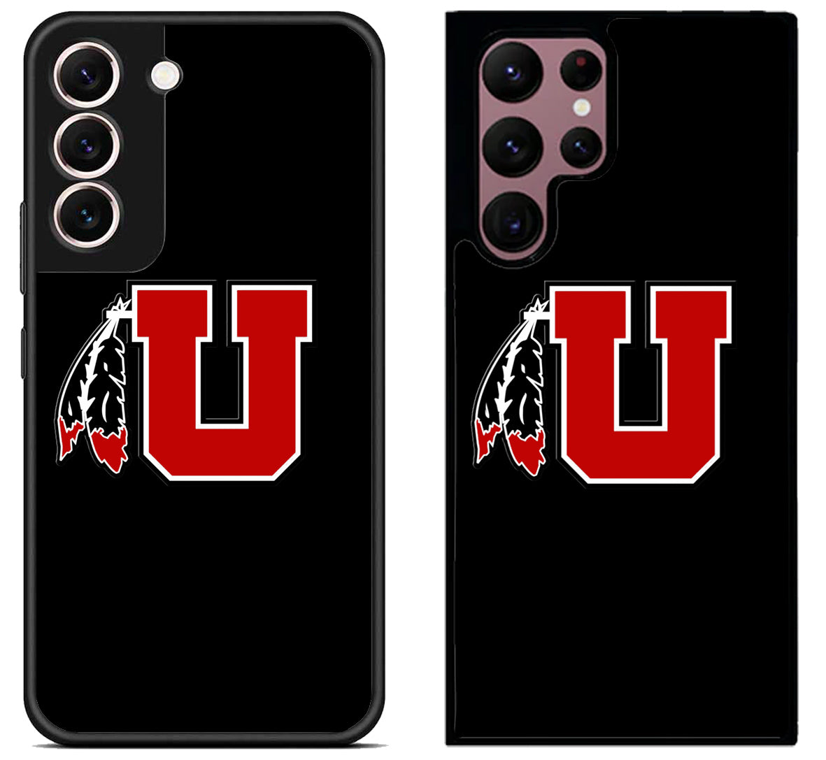 Utah Utes Black Samsung Galaxy S22 | S22+ | S22 Ultra Case