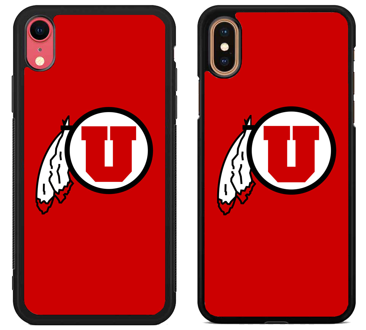 Utah Utes Logo Red iPhone X | Xs | Xr | Xs Max Case