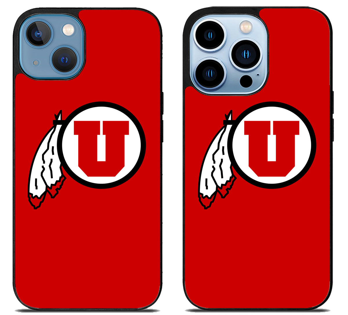 Utah Utes Logo Red iPhone 13 | 13 Mini | 13 Pro | 13 Pro Max Case