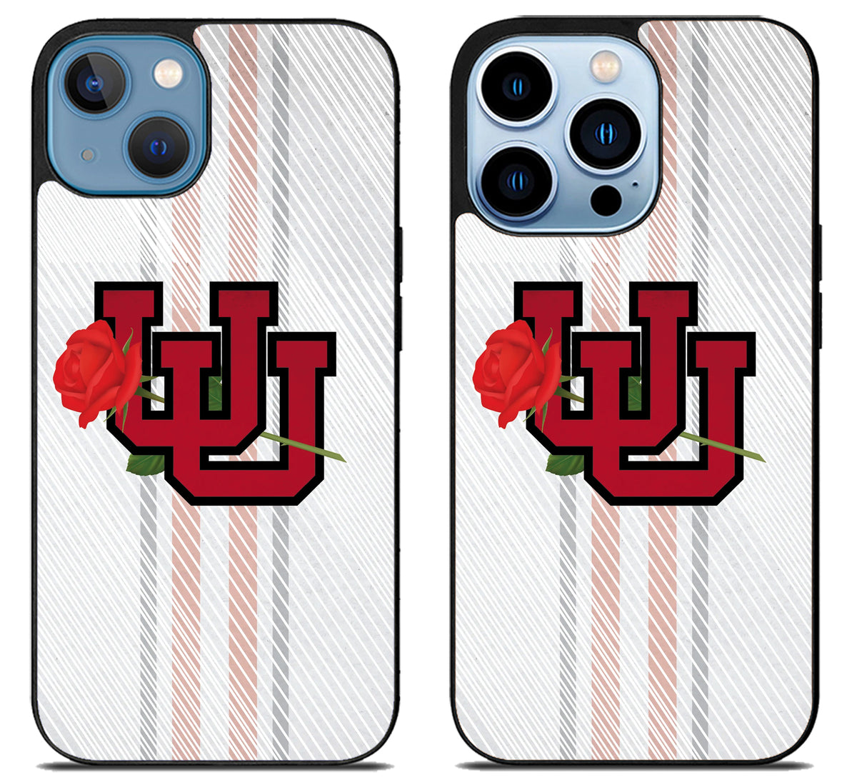 Utah Utes Rose iPhone 13 | 13 Mini | 13 Pro | 13 Pro Max Case