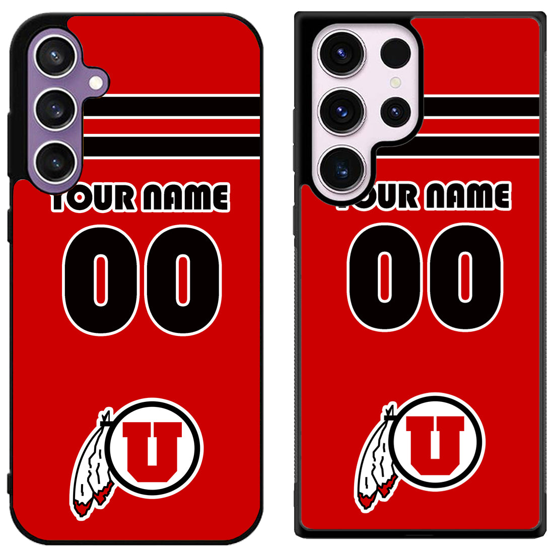 Custom Personalized Utah Utes Samsung Galaxy S24 | S24+ | S24 Ultra Case