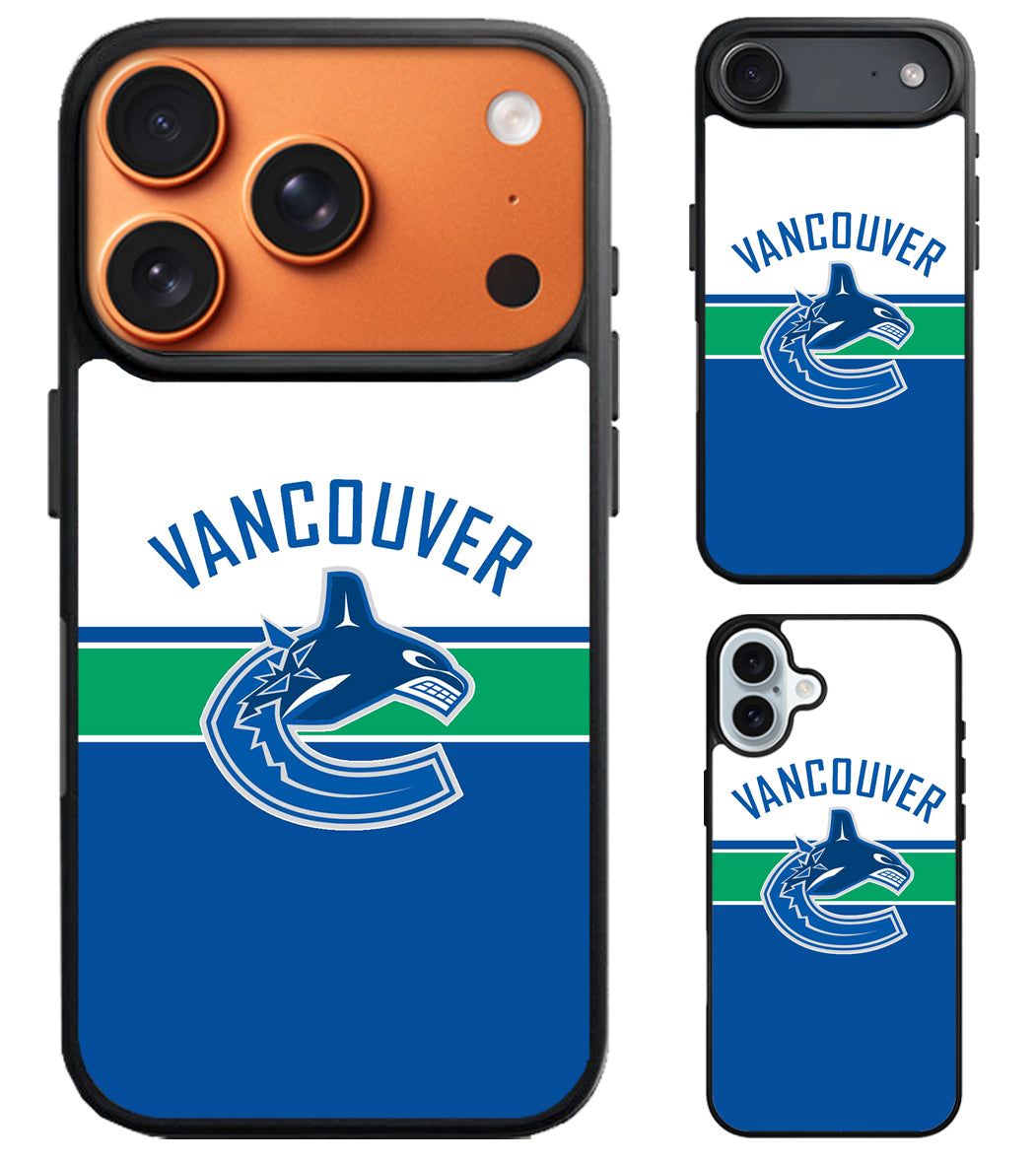 Vancouver Canucks Colorfull iPhone Air | iPhone 17 | 17 Pro | 17 Pro Max Case
