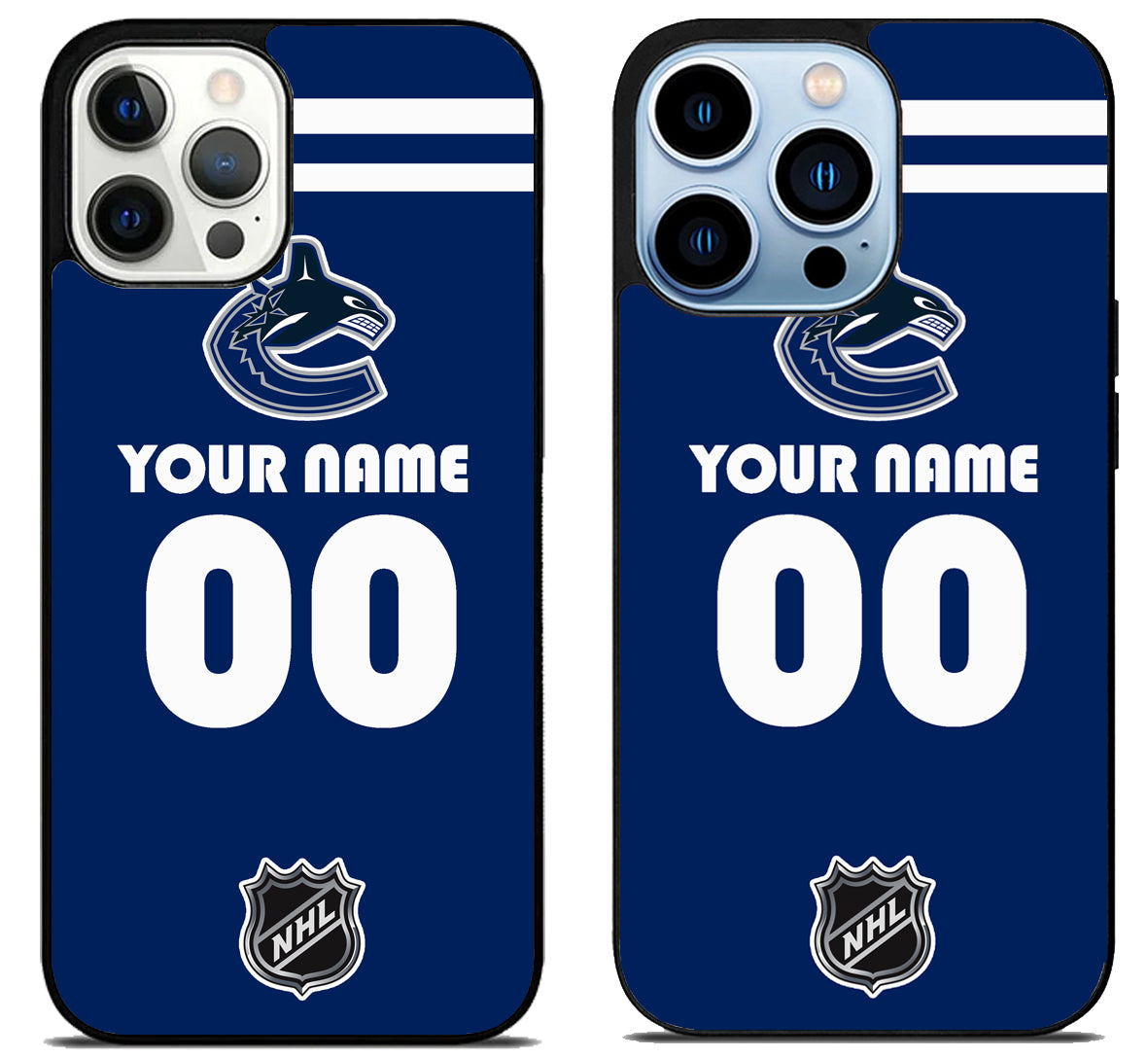 Custom Personalized Vancouver Canucks NHL iPhone 15 Pro | iPhone 15 Pro Max Case