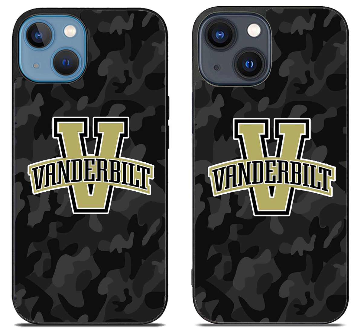 Vanderbilt Commodores Camo iPhone 15 | iPhone 15 Plus Case