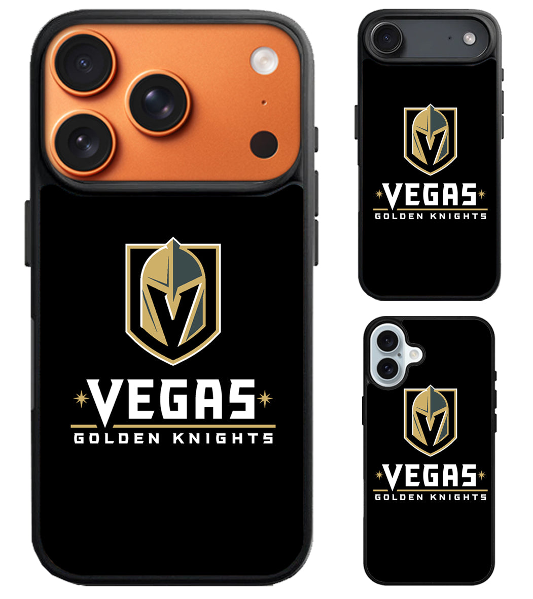 Vegas Golden Knights Black iPhone Air | iPhone 17 | 17 Pro | 17 Pro Max Case
