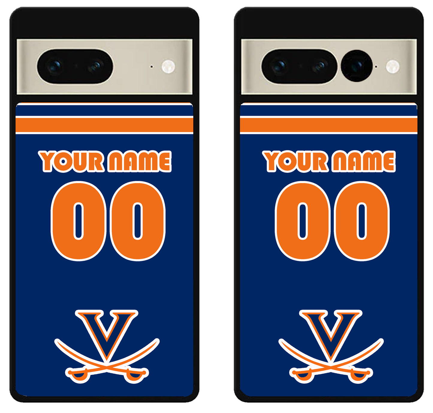Custom Personalized Virginia Cavaliers Google Pixel 7 | 7 Pro Case