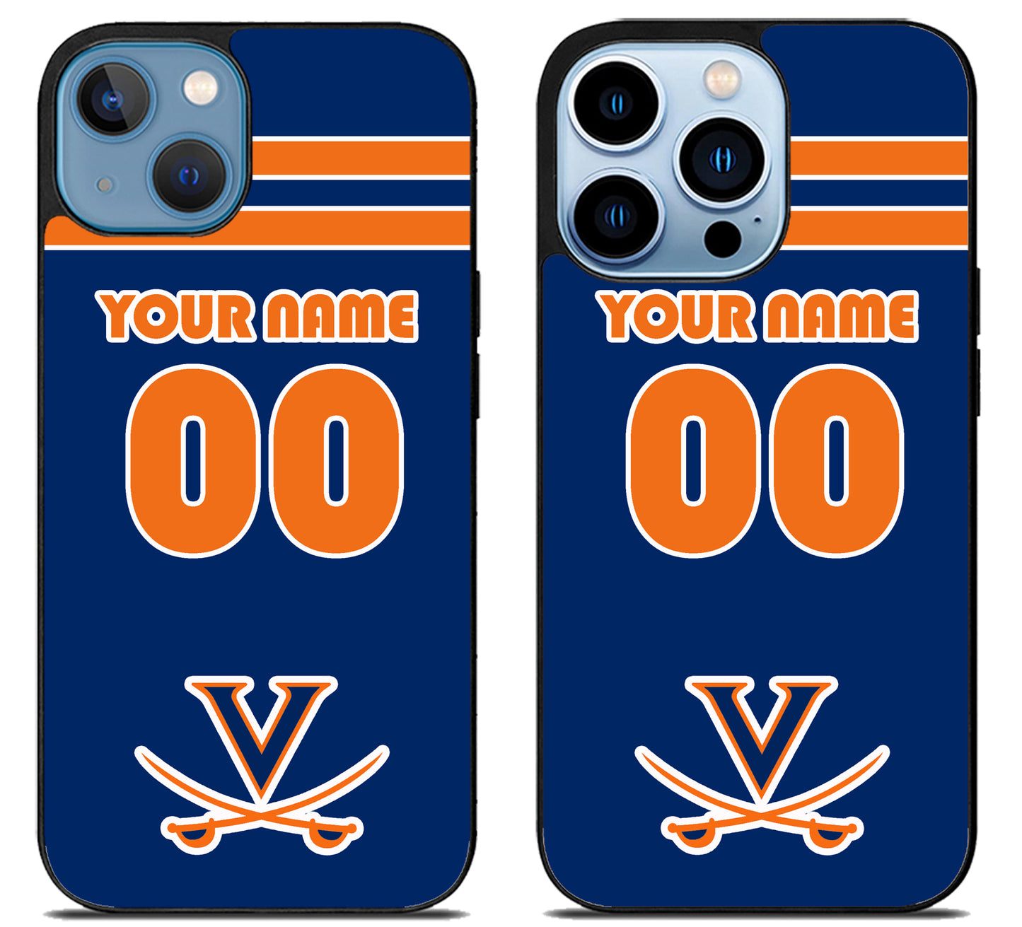 Custom Personalized Virginia Cavaliers iPhone 13 | 13 Mini | 13 Pro | 13 Pro Max Case