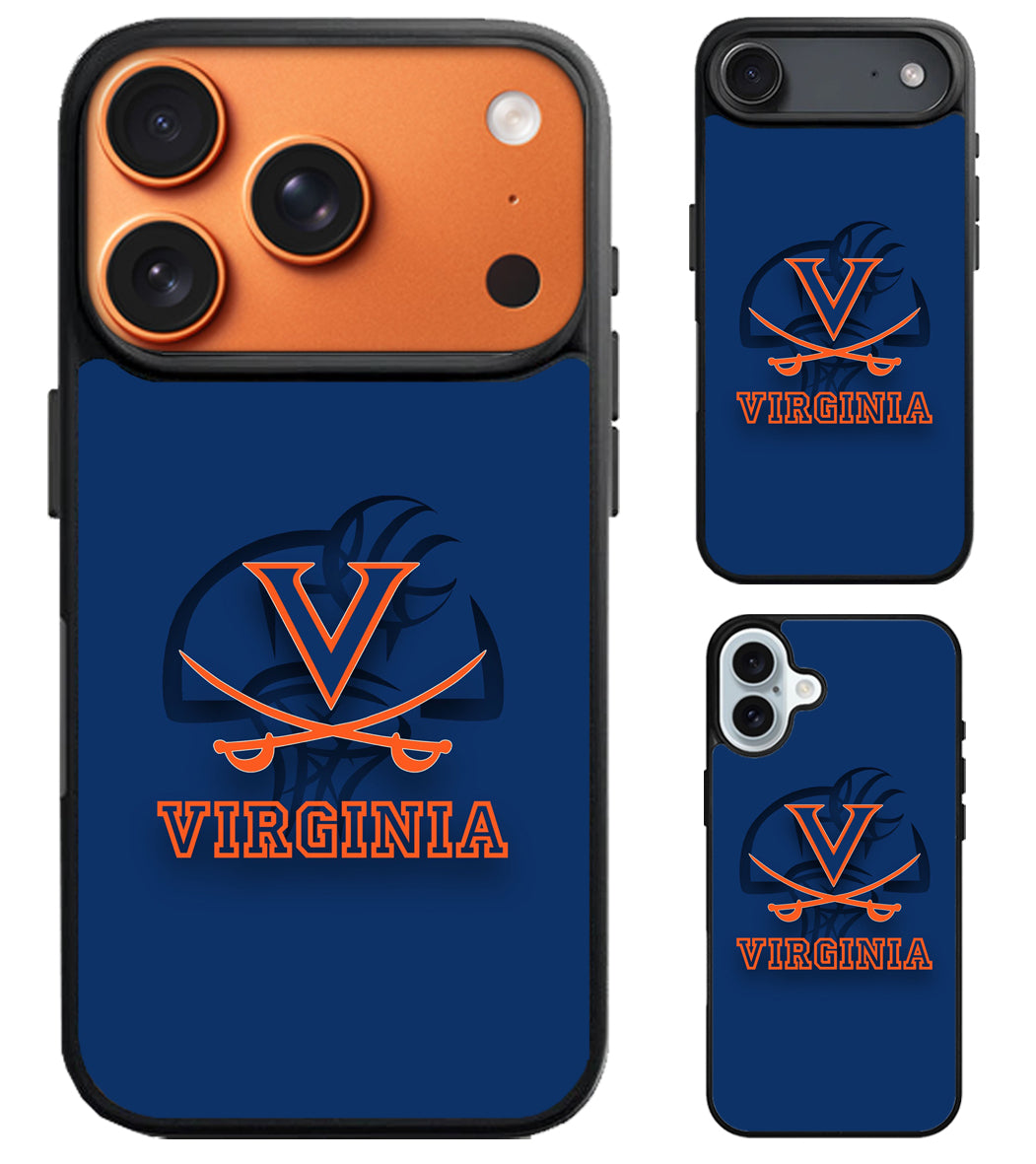 Virginia Cavaliers Stylish iPhone Air | iPhone 17 | 17 Pro | 17 Pro Max Case