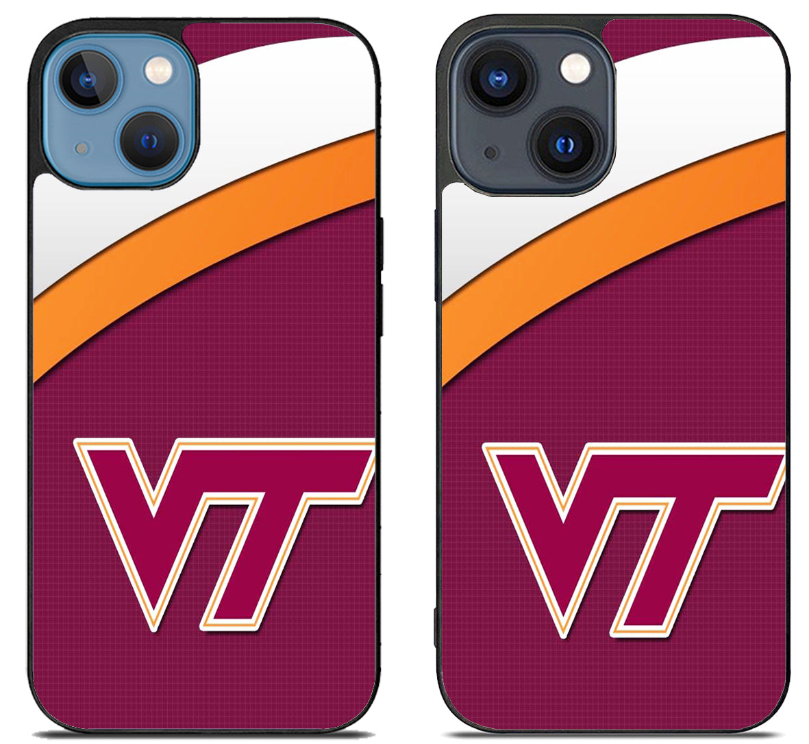 Virginia Tech Hokies Stripe iPhone 15 | iPhone 15 Plus Case