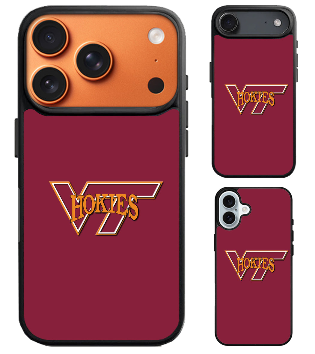 Virginia Tech Hokies Style iPhone Air | iPhone 17 | 17 Pro | 17 Pro Max Case