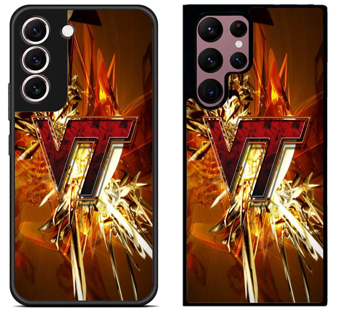 Virginia Tech Hokies cool Samsung Galaxy S22 | S22+ | S22 Ultra Case