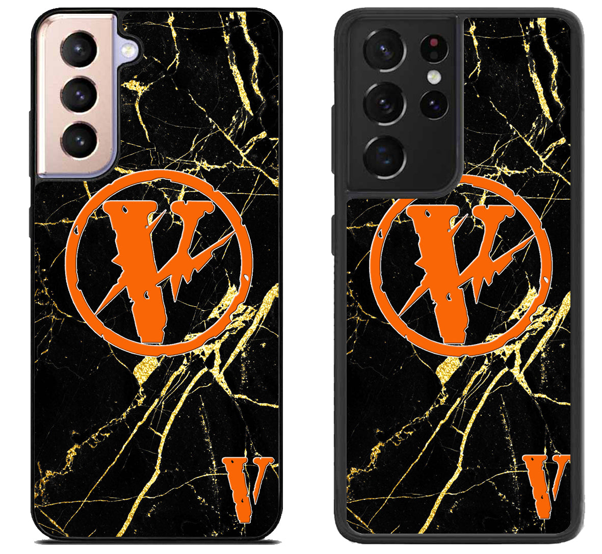 Vlone Black Marble Samsung Galaxy S21 | S21 FE | S21+ | S21 Ultra Case