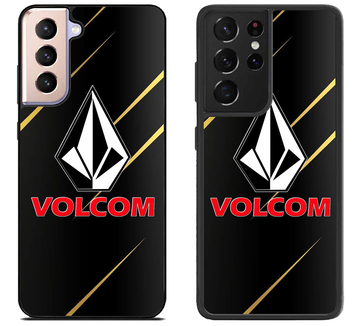 Volcom Black Metallic Samsung Galaxy S21 | S21 FE | S21+ | S21 Ultra Case