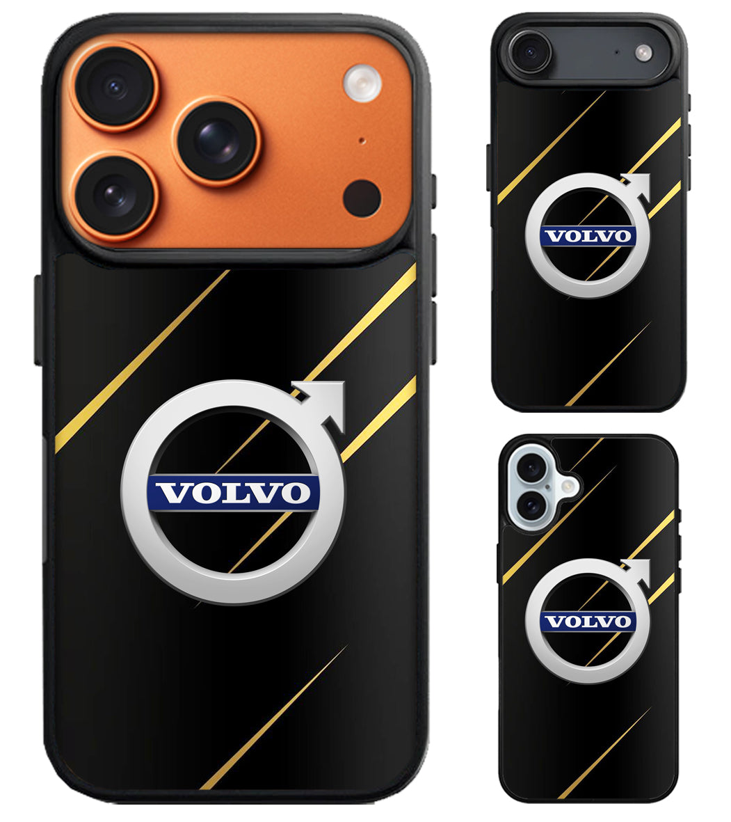 Volvo Black Metallic iPhone Air | iPhone 17 | 17 Pro | 17 Pro Max Case