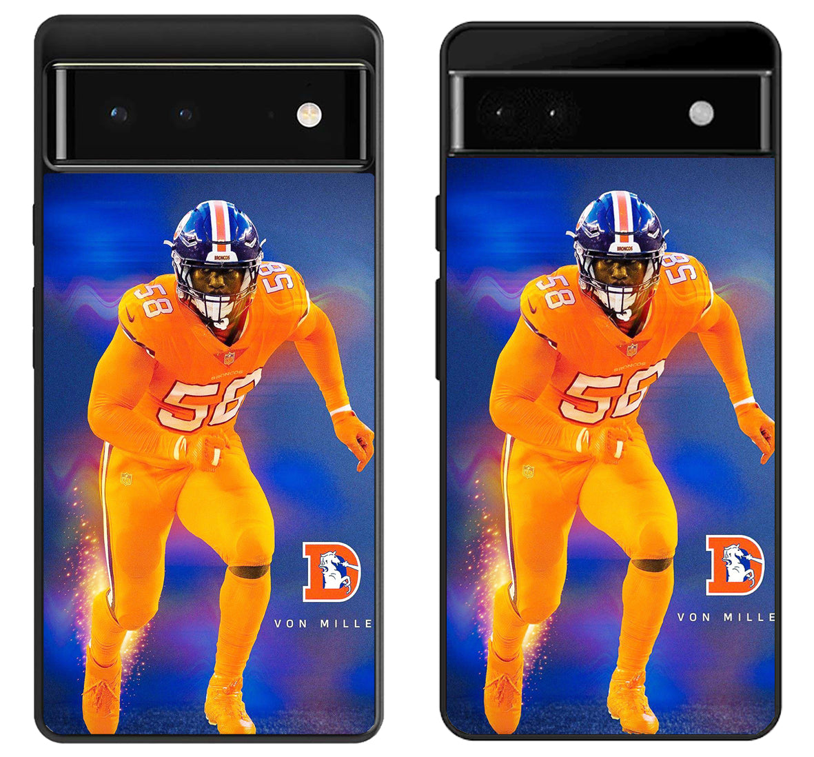 Von Miller Denver Broncos Google Pixel 6 | 6A | 6 Pro Case