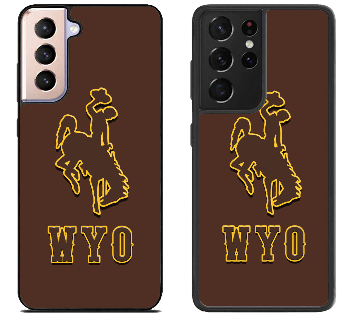 WYO Wyoming Cowboys Samsung Galaxy S21 | S21 FE | S21+ | S21 Ultra Case