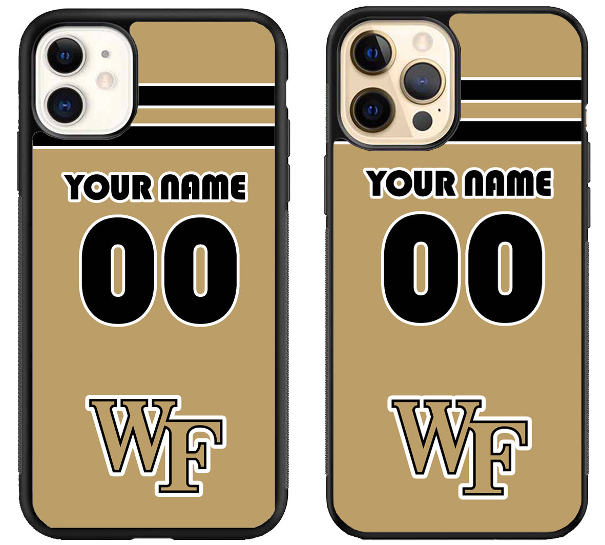 Custom Personalized Wake Forest Demon Deacons iPhone 12 | 12 Mini | 12 Pro | 12 Pro Max Case