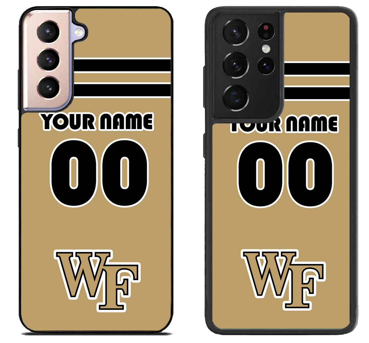 Custom Personalized Wake Forest Demon Deacons Samsung Galaxy S21 | S21 FE | S21+ | S21 Ultra Case