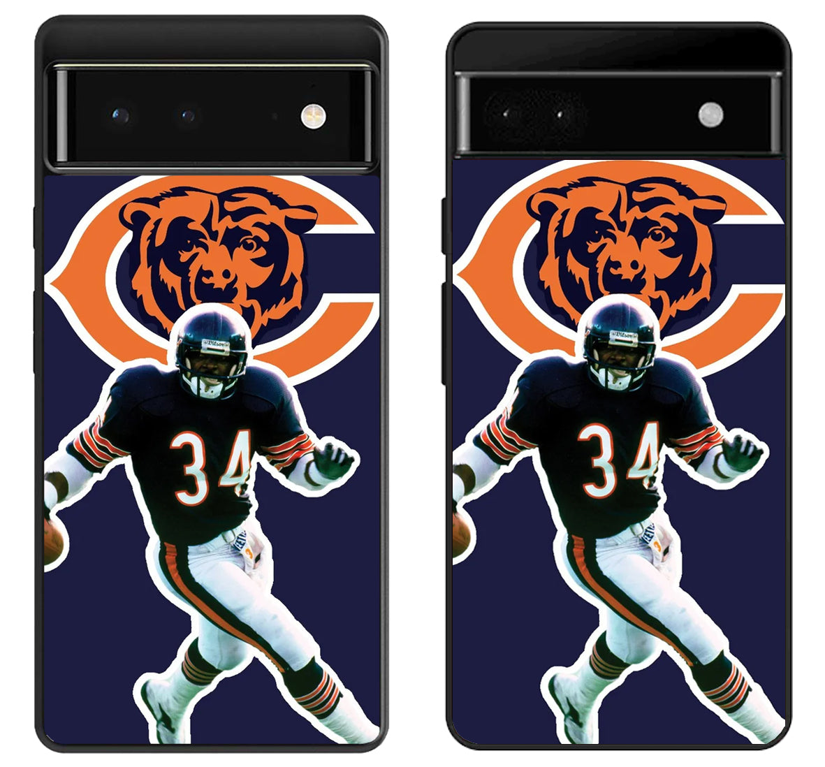 Walter Payton Chicago Bears Google Pixel 6 | 6A | 6 Pro Case