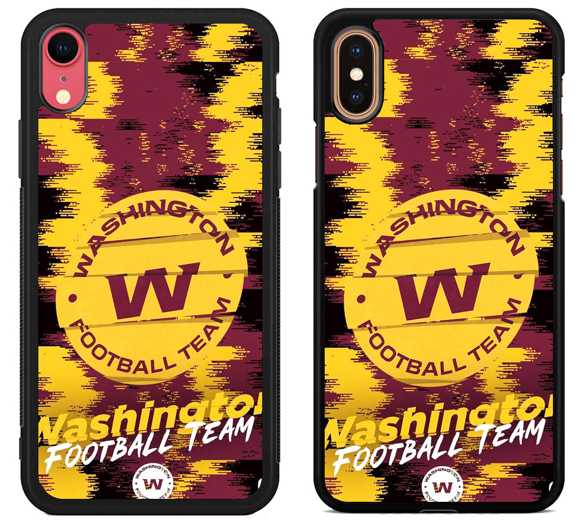 Washington Commanders Colorfull iPhone X | Xs | Xr | Xs Max Case