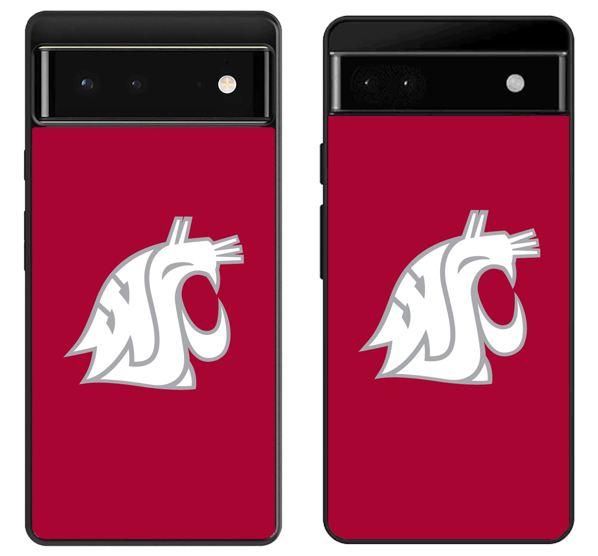 Washington State Cougars Logo Google Pixel 6 | 6A | 6 Pro Case