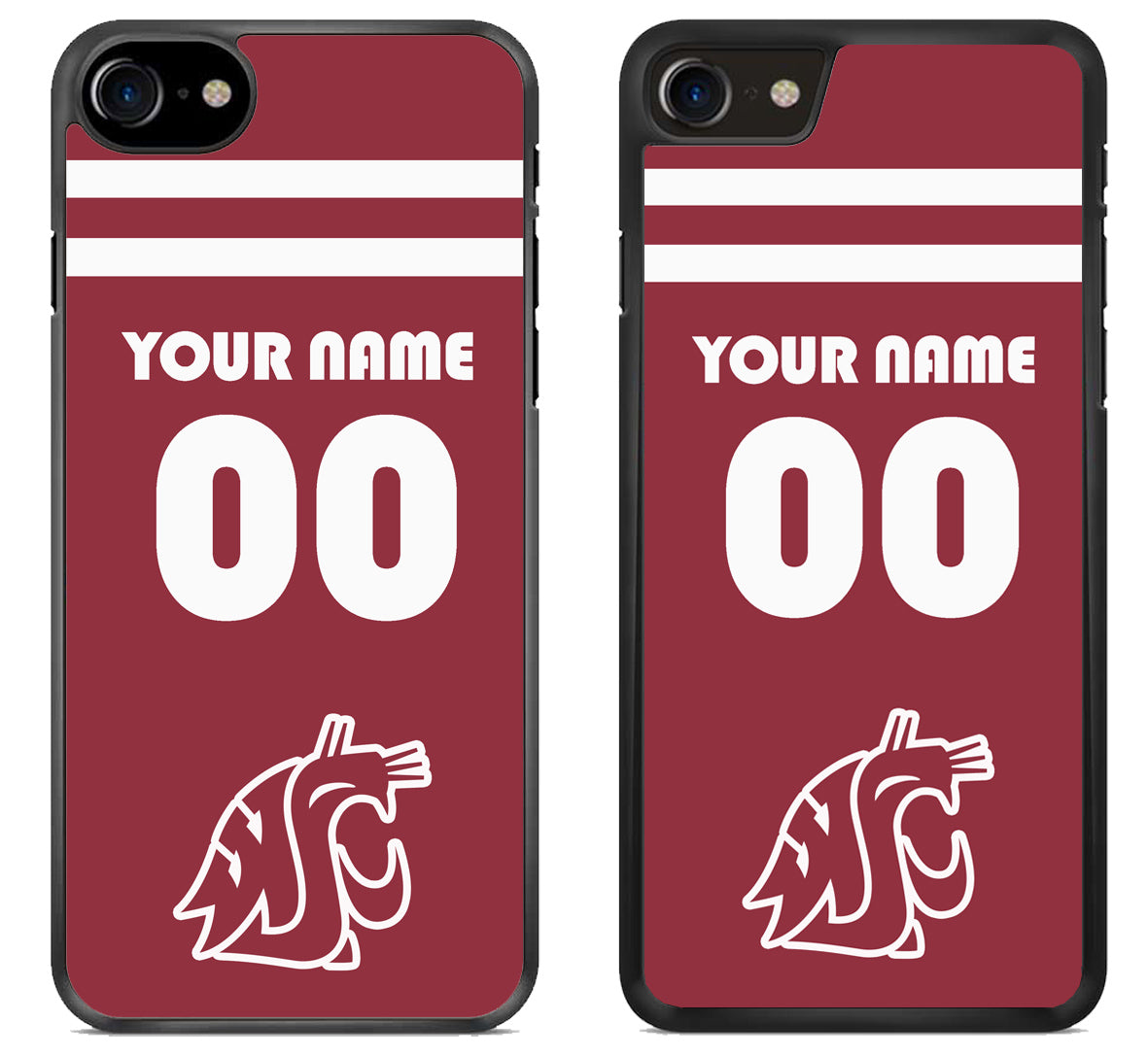 Custom Personalized Washington State Cougars iPhone SE 2020 | iPhone SE 2022 Case