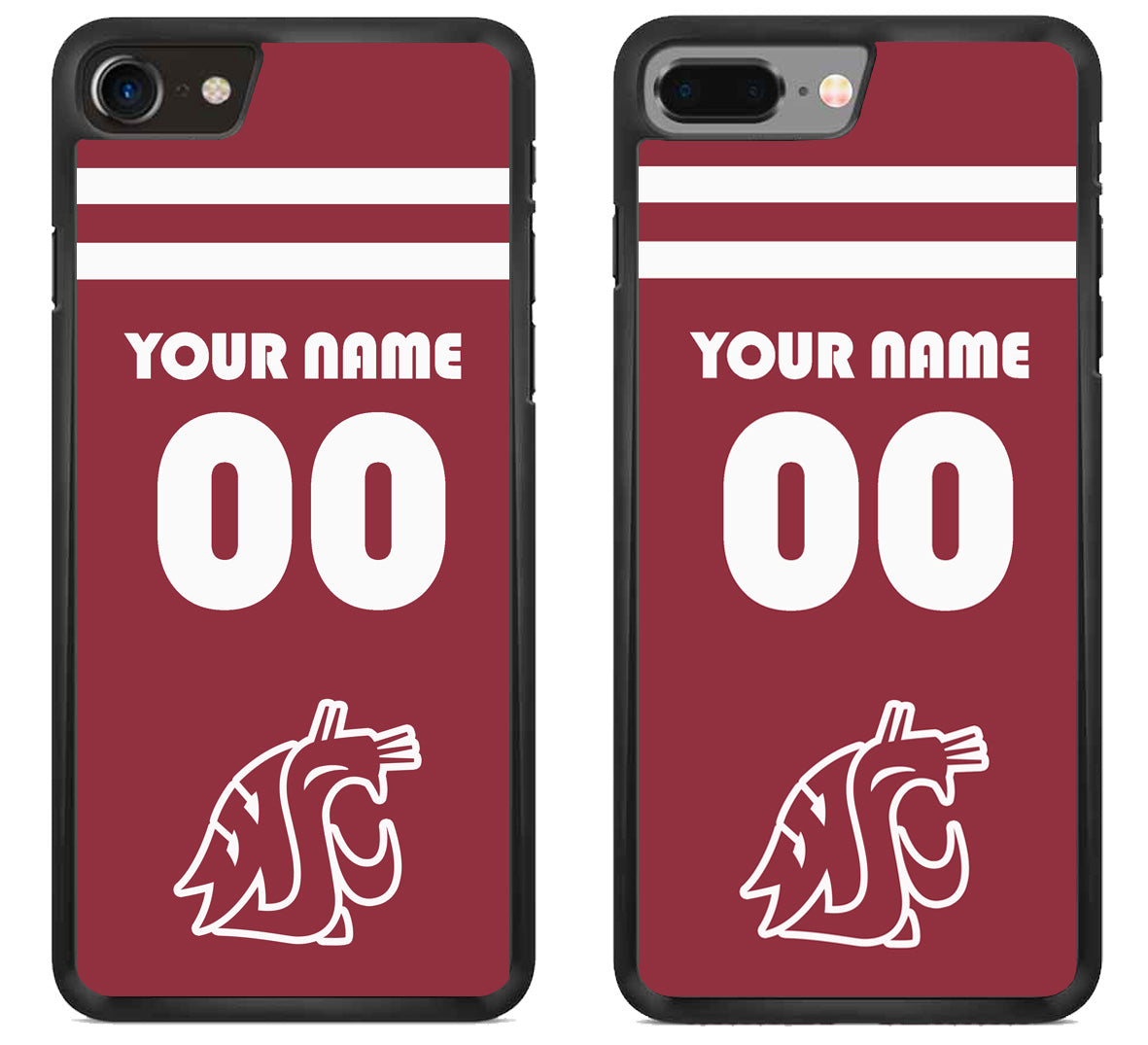 Custom Personalized Washington State Cougars iPhone 8 | 8 Plus Case
