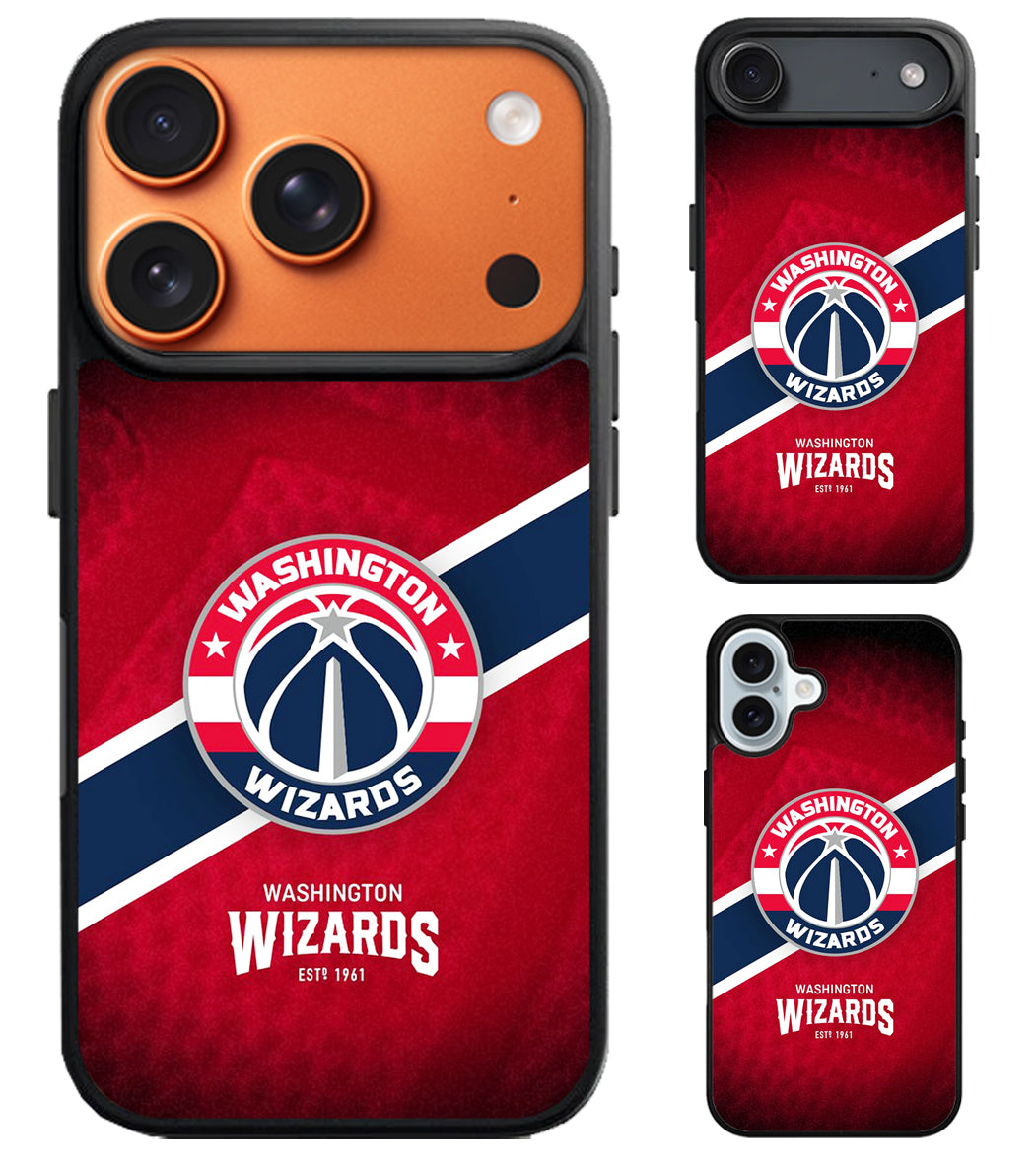 Washington Wizards NBA iPhone Air | iPhone 17 | 17 Pro | 17 Pro Max Case