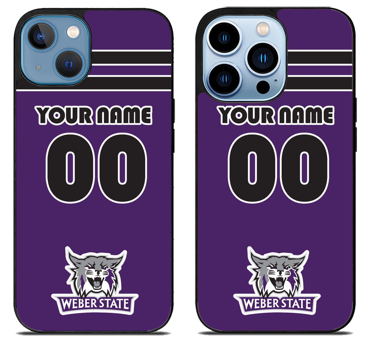 Custom Personalized Weber State Wildcats iPhone 13 | 13 Mini | 13 Pro | 13 Pro Max Case