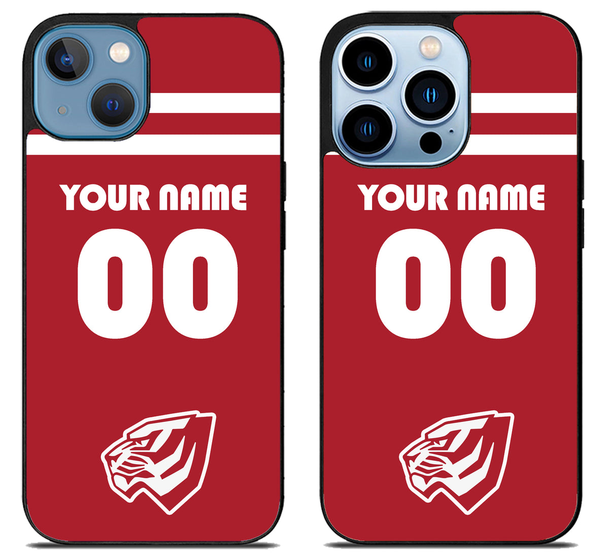 Custom Personalized West Alabama Tigers iPhone 13 | 13 Mini | 13 Pro | 13 Pro Max Case