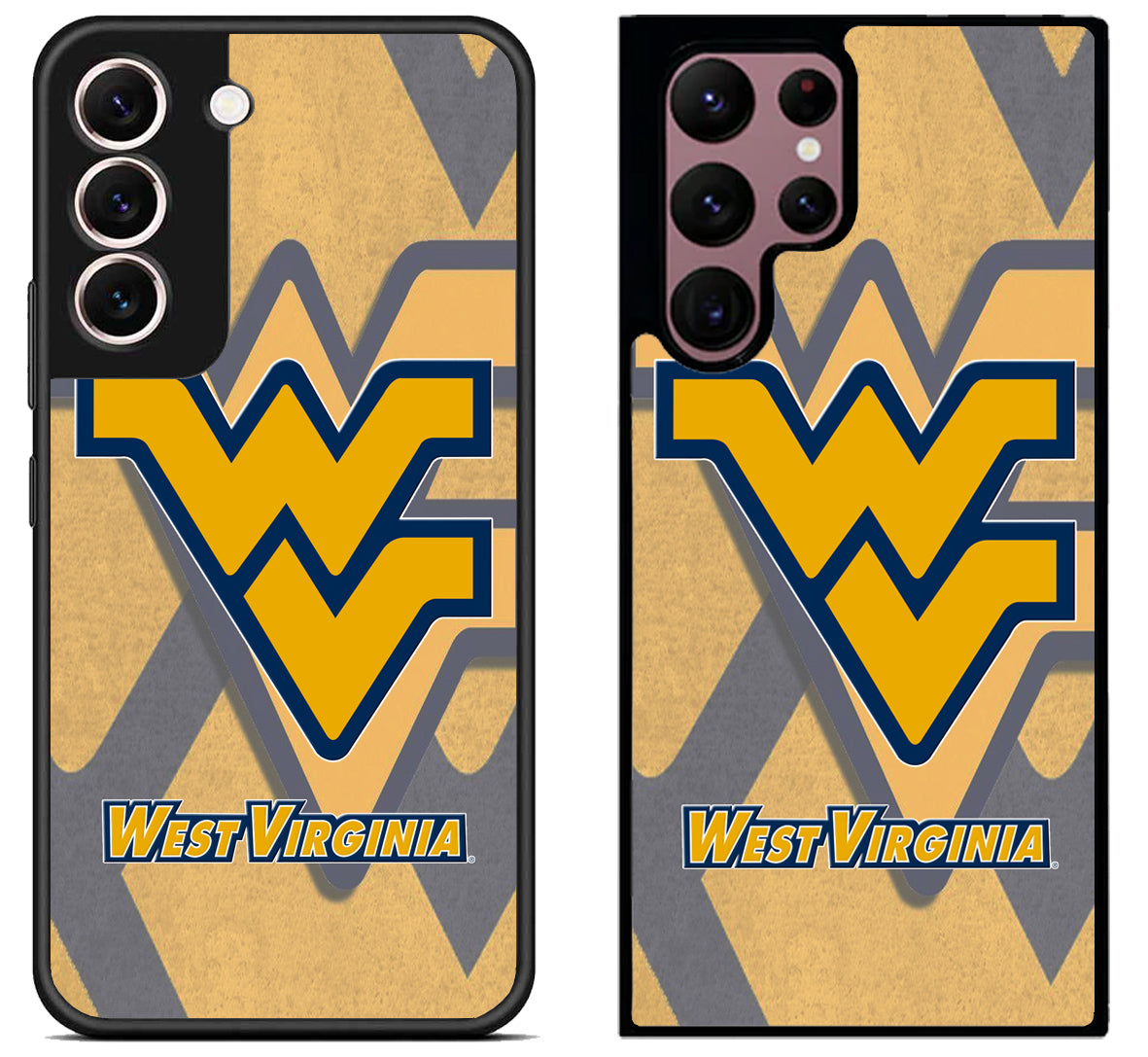 West Virginia Mountaineers Wallpaper Samsung Galaxy S22 | S22+ | S22 Ultra Case