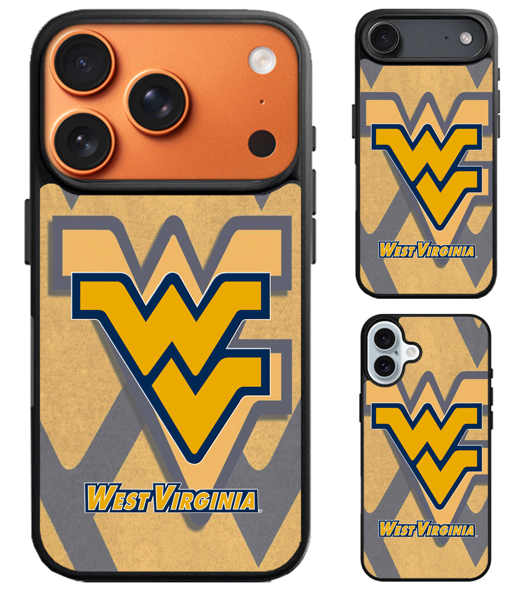 West Virginia Mountaineers Wallpaper iPhone Air | iPhone 17 | 17 Pro | 17 Pro Max Case