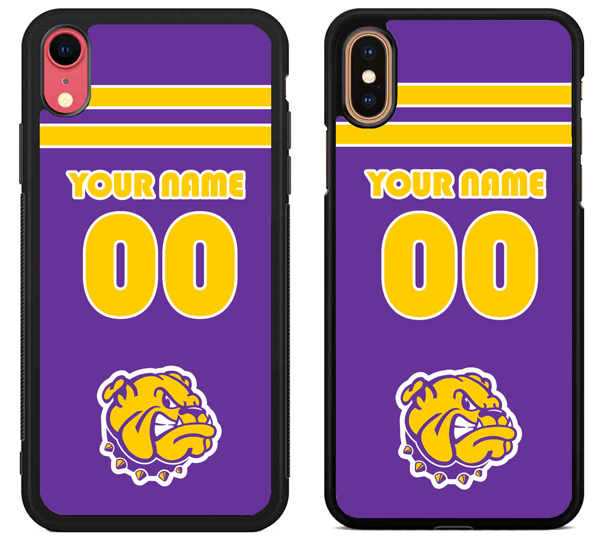 Custom Personalized Western Illinois Leathernecks iPhone X | Xs | Xr | Xs Max Case