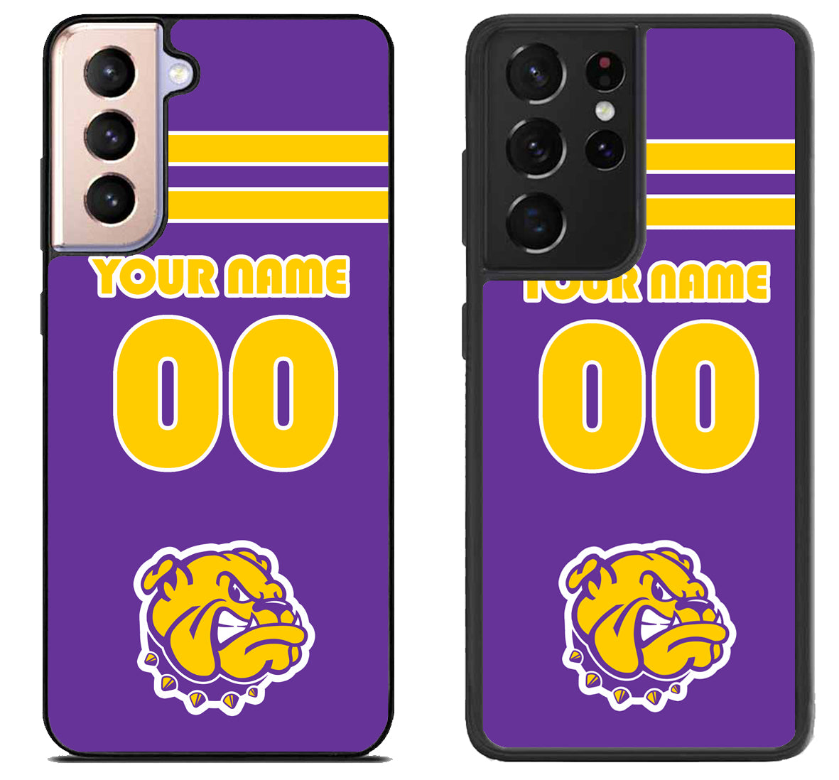 Custom Personalized Western Illinois Leathernecks Samsung Galaxy S21 | S21 FE | S21+ | S21 Ultra Case