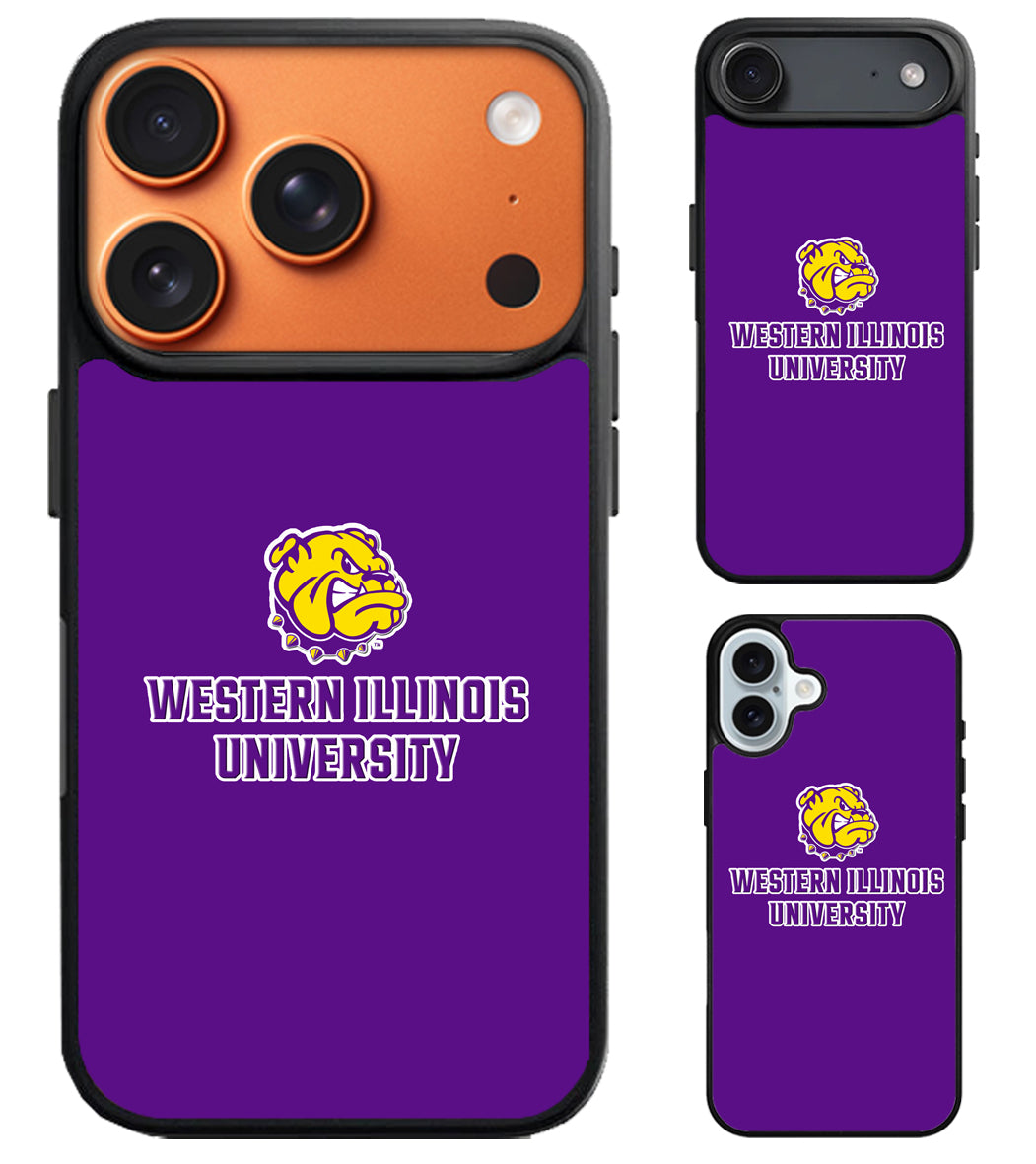 Western Illinois University Leathernecks iPhone Air | iPhone 17 | 17 Pro | 17 Pro Max Case