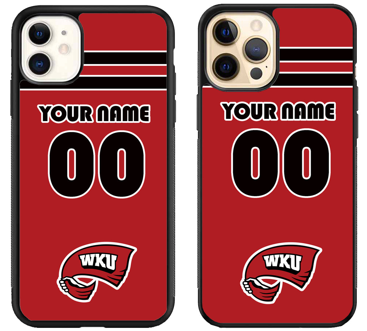 Custom Personalized Western Kentucky Hilltoppers iPhone 12 | 12 Mini | 12 Pro | 12 Pro Max Case