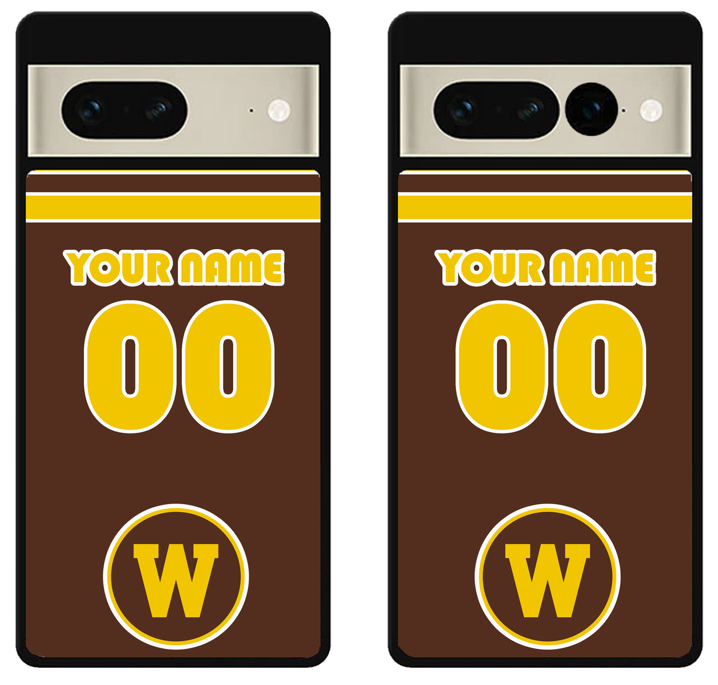 Custom Personalized Western Michigan Broncos Google Pixel 7 | 7 Pro Case