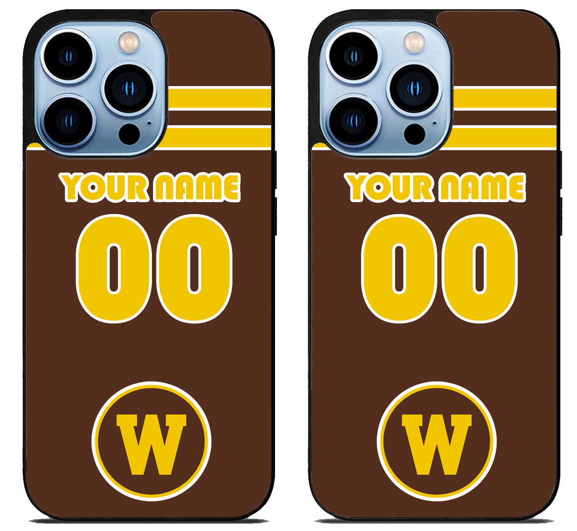 Custom Personalized Western Michigan Broncos iPhone 15 Pro | iPhone 15 Pro Max Case