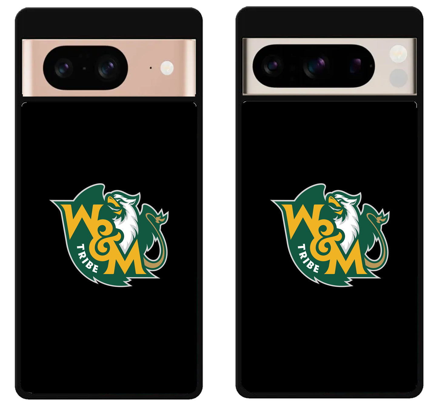 William & Mary Tribe Black Google Pixel 8 | 8 Pro Case